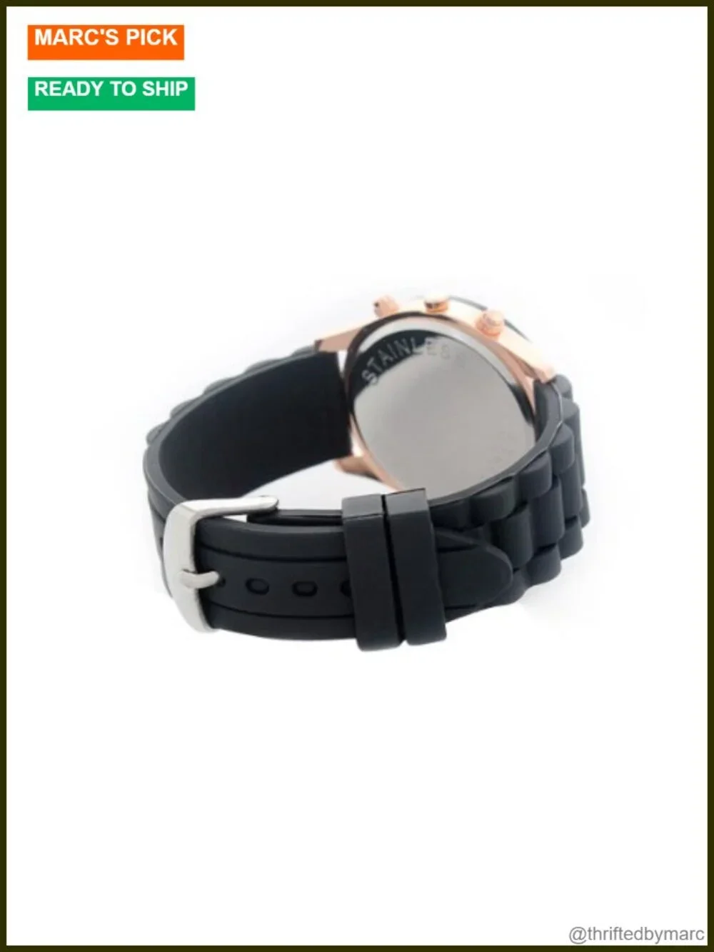 Unisex Silicone Band LED Luminous Analog Quartz Casual Wrist Watch